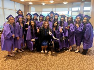 Palm Desert graduates from the 2024 esthetician and advanced esthetician programs