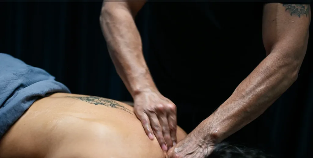 Massage therapy student works in Sparks, Nevada